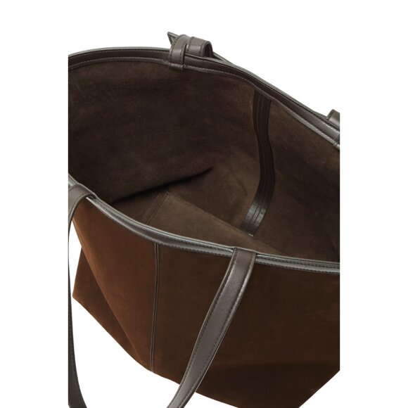 Bottega Veneta Medium Flip Flap Suede Tote Bag - Fondant - Picture 4 of 10